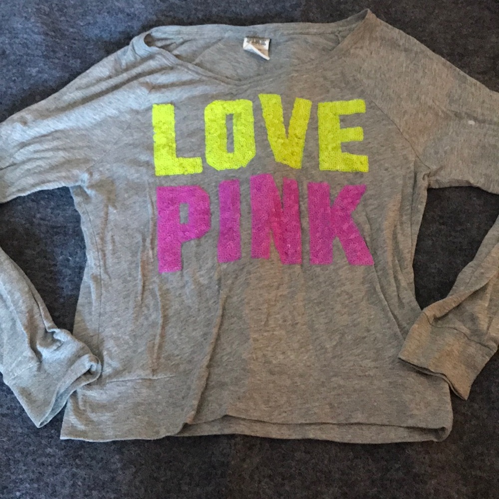 Pink Long Sleeve Top